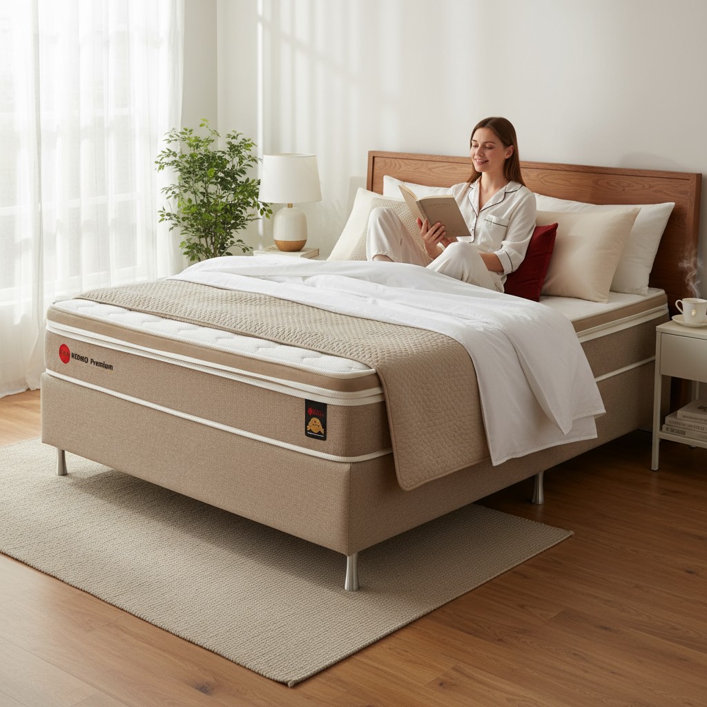 Colchão Magnético Casal Plus Pillow Top - Conforto Médio - 25cm Original