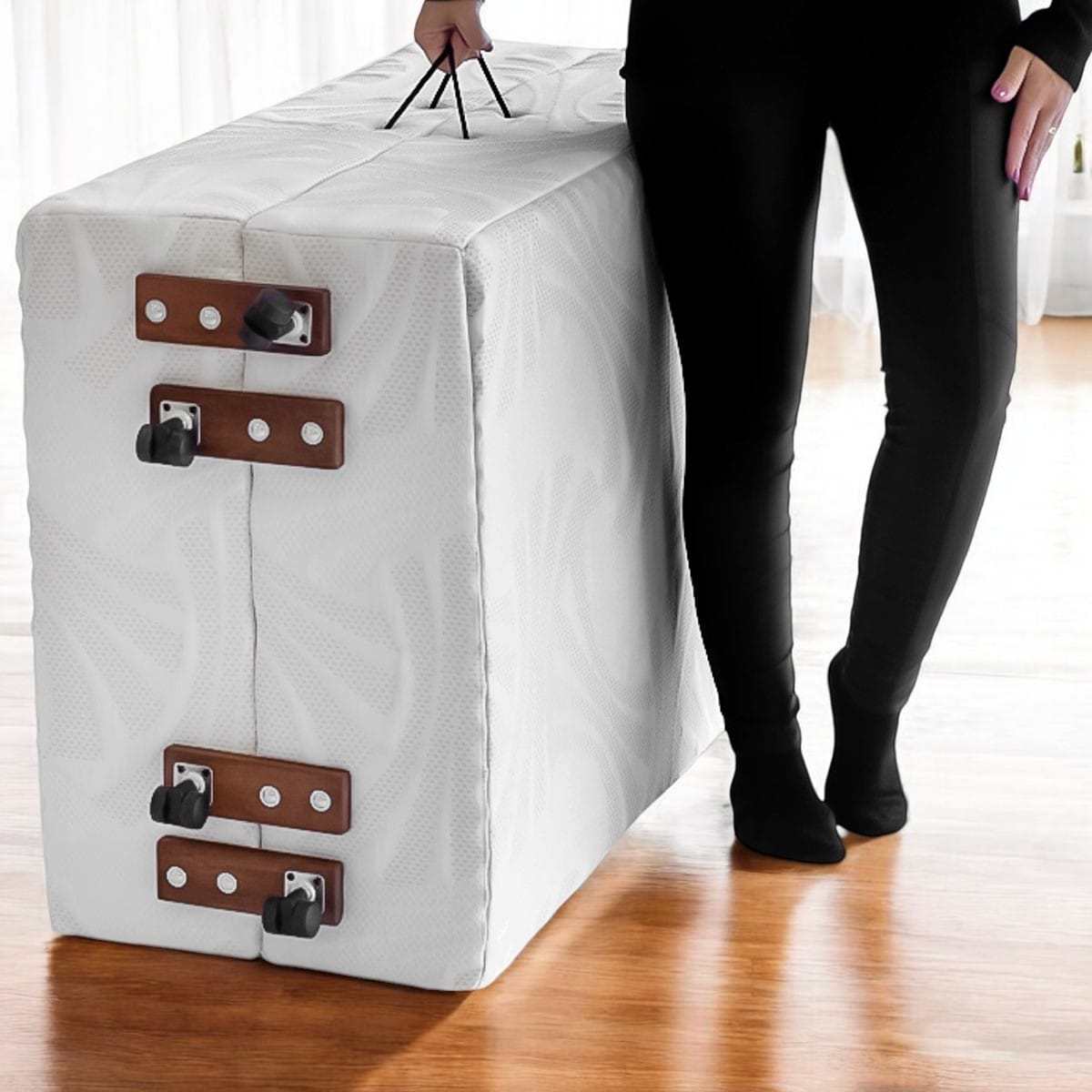 Cama Dobrável Solteiro Magnética Luxo Kenko Premium