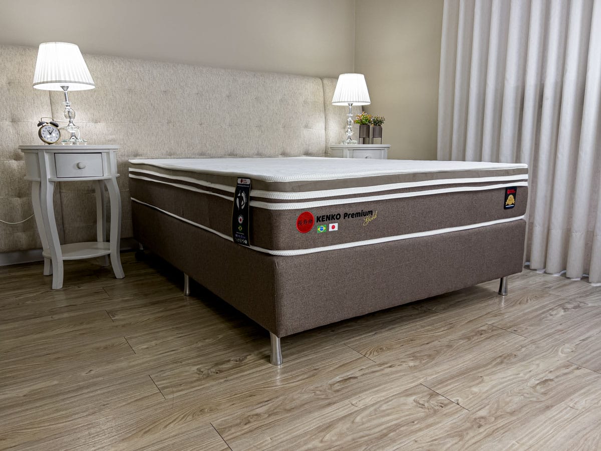 Colchão Magnético King Size Gold Exportação - Conforto Especial Látex HR - 25cm Original — segunda foto