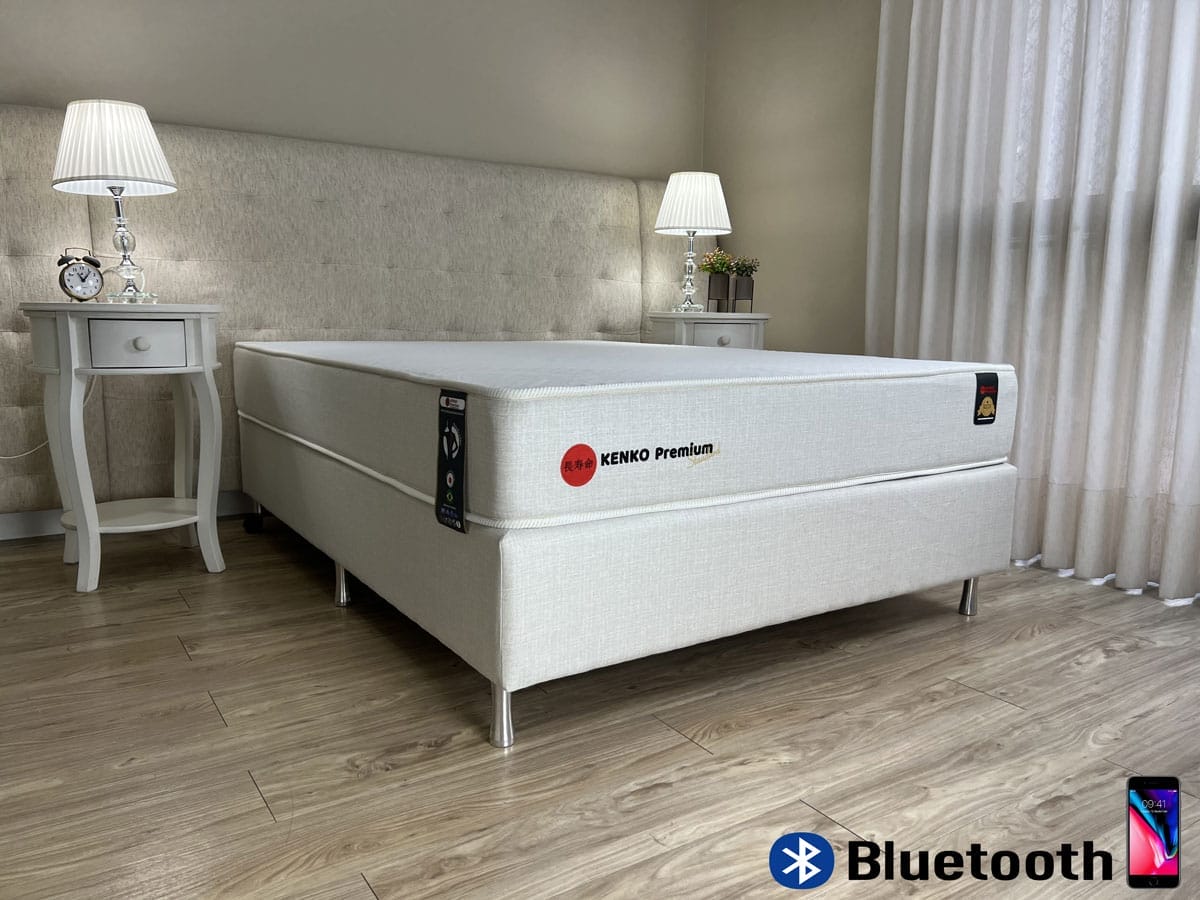 Colchão Magnético Solteiro Standard - Conforto Ortopédico - Com Massagem Bluetooth - 25cm Original