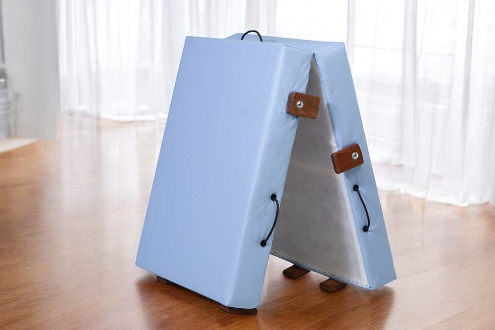 Mini Cama Infantil Dobrável para Creche e Escolinha 0,55x1,32 Kenko Premium — segunda foto